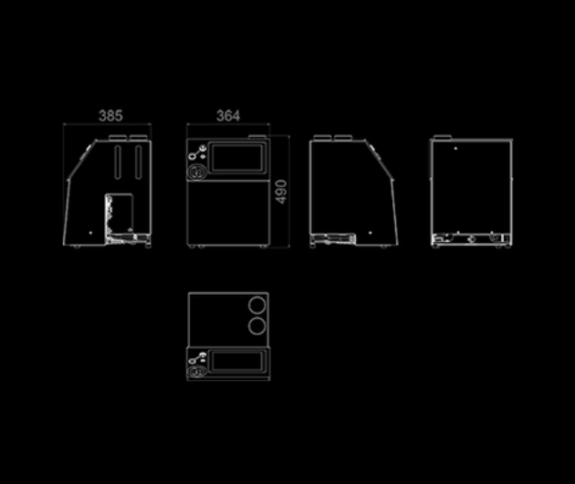 tiskárna code center c rozměry