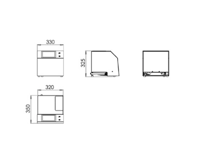 Inkdustry Code Cube XL rozměry