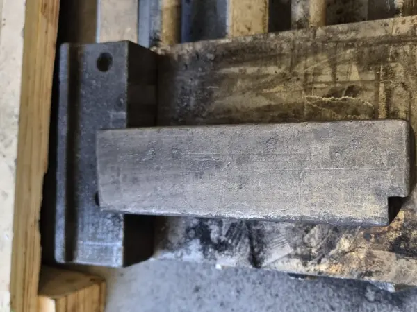 Ukázka testu čištění laserem od VP industry pro Moravské kovárny a.s.