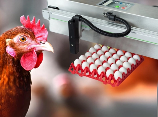 Ukázka průmyslového značení produktem Industry CodeRevo-X Ink Jet (CIJ)