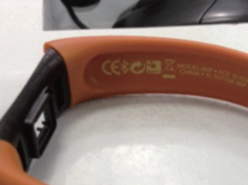 Ukázka průmyslového značení produktem Green Laser HGTECH LSG