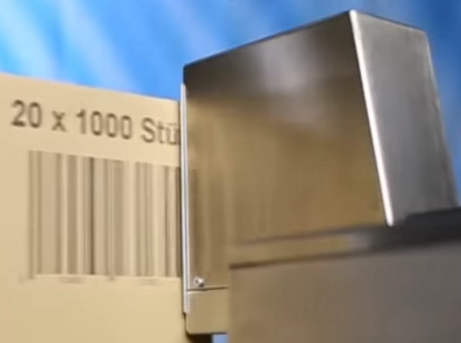 Ukázka průmyslového značení produktem Markoprint X1JET MX Inkoustová tiskárna